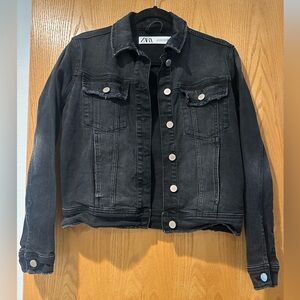 Charcoal Denim Jacket